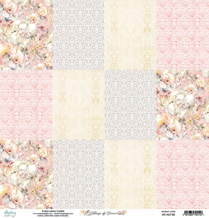 Papier 30,5 x 30,5 cm - Always & Forever 06