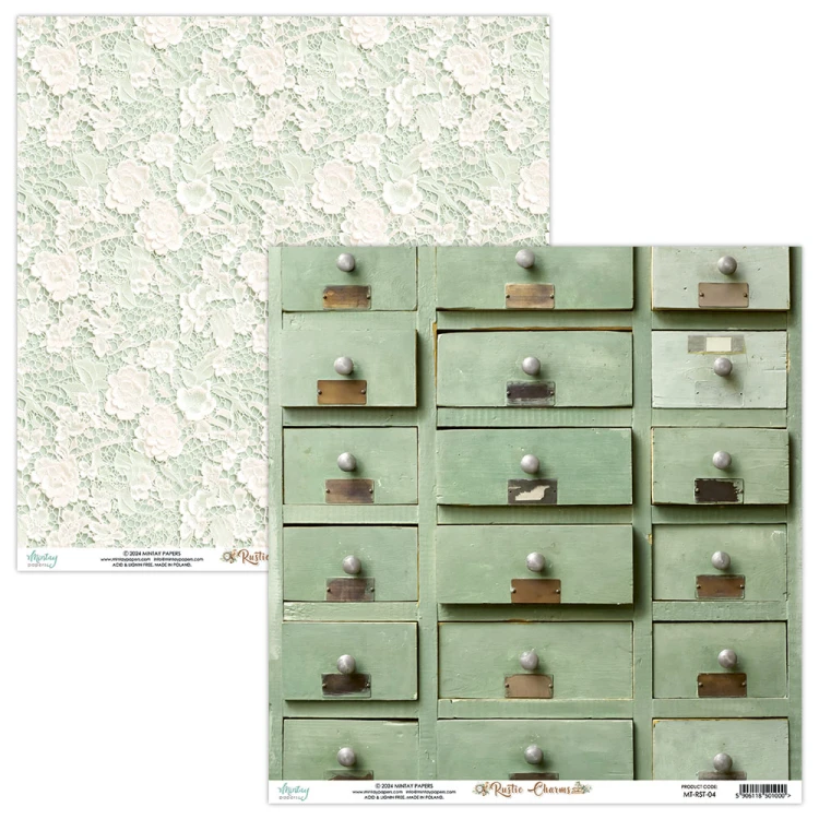 Papier 30,5 x 30,5 cm - Rustic Charms 04