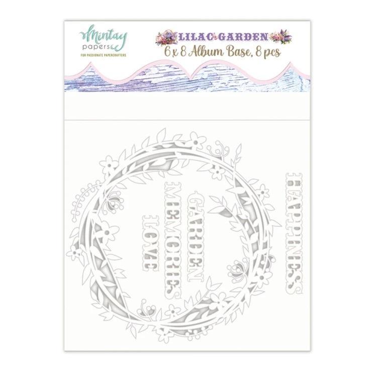 Baza Albumu 15,2 x 20,3 cm - Lilac Garden