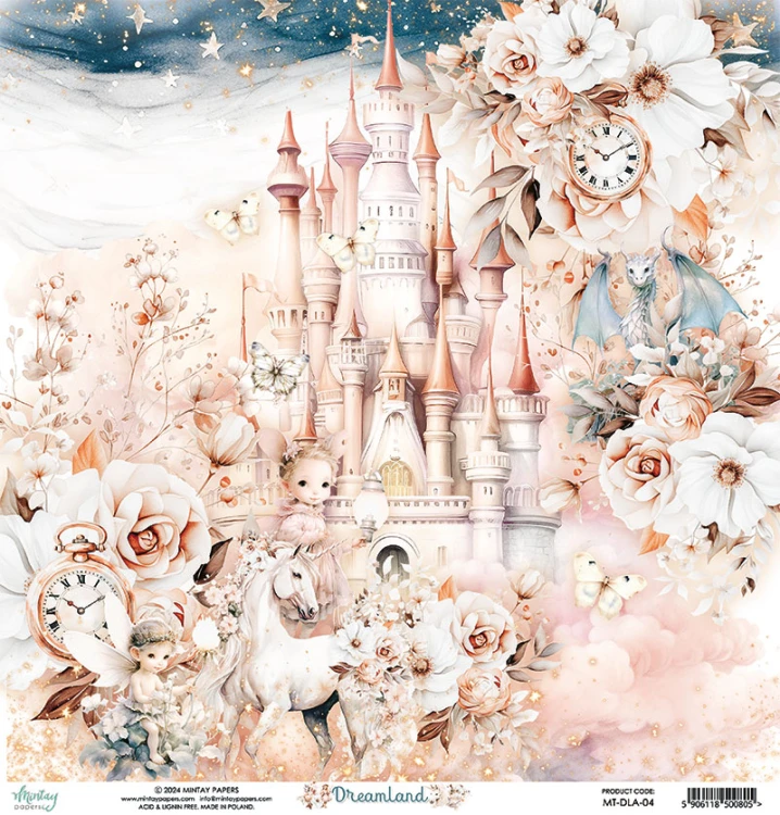 Papier 30,5 x 30,5 cm - Dreamland 04