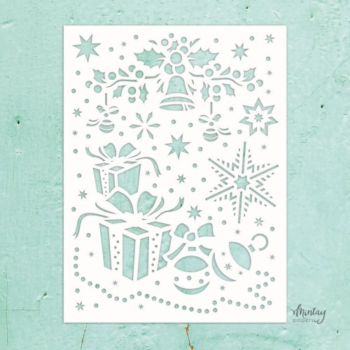 Mintay Kreativa - Szablon - Christmas Mix