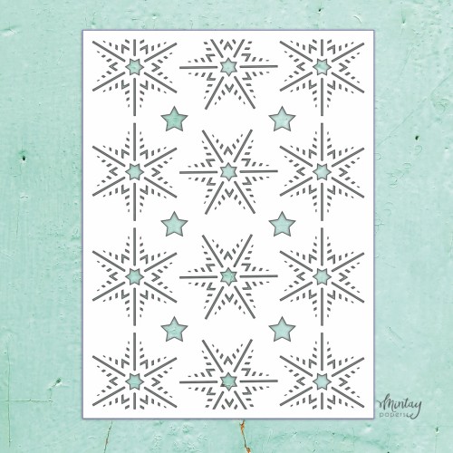 Mintay Kreativa - Szablon - Snowflakes 2