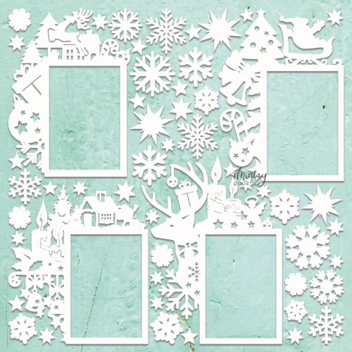 Mintay Chippies - Dekor - Christmas Frames