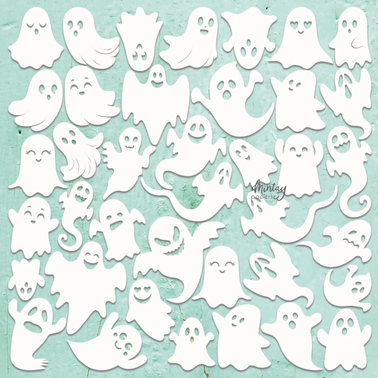 Mintay Chippies - Dekor - Ghosts