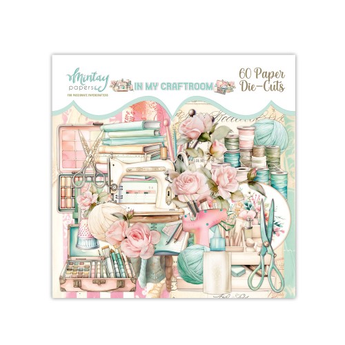 Papierowe Elementy - In My Craftroom, 60 szt.