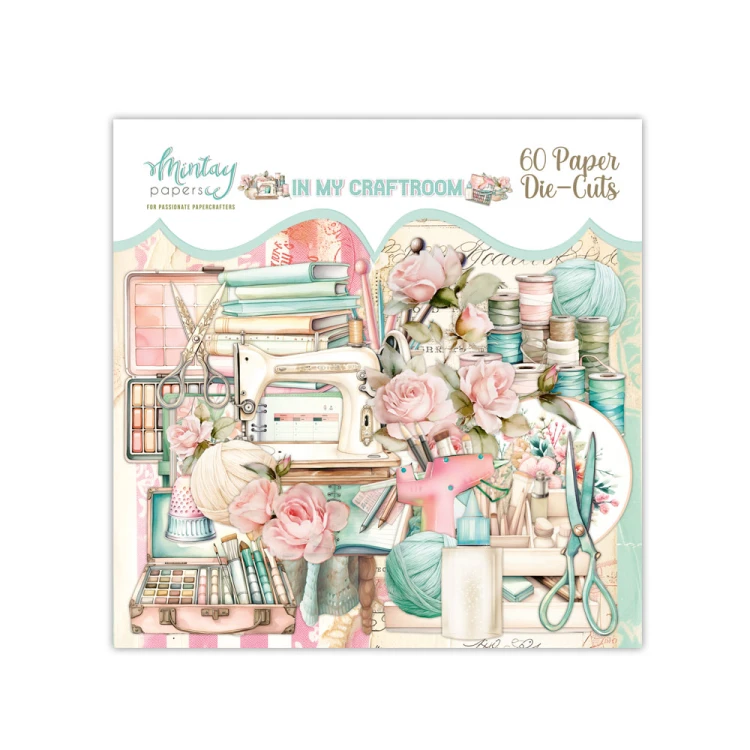 Papierowe Elementy - In My Craftroom, 60 szt.