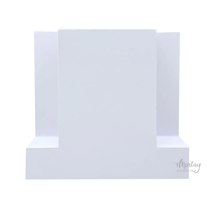 Mintay Basic - Baza Kartki Panel - BIAŁA, 5 szt.