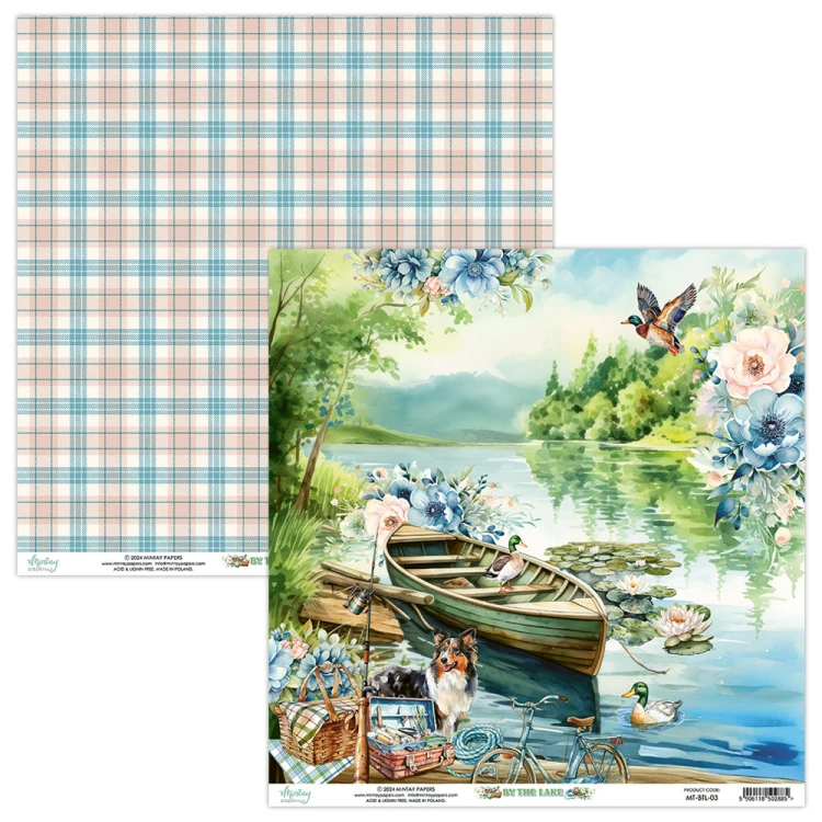 Papier 30,5 x 30,5 cm - By The Lake 03