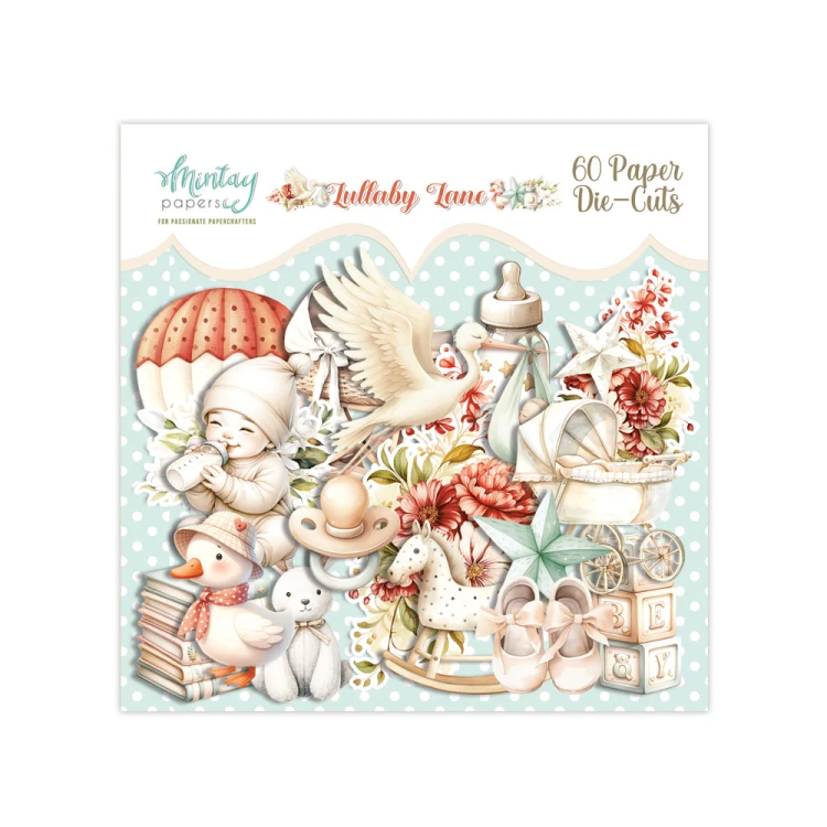 Papierowe Elementy - Lullaby Lane, 60 szt.