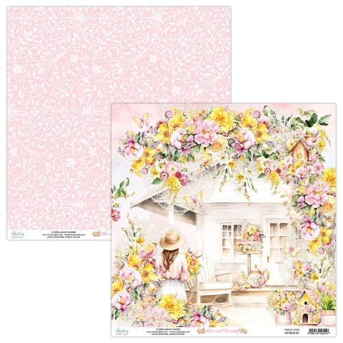 Papier 30,5 x 30,5 cm - Blossom Serenity 01