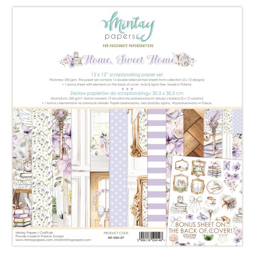 Zestaw 30,5 cm x 30,5 cm - Home, Sweet Home