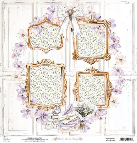 Papier 30,5 x 30,5 cm - Home, Sweet Home 04
