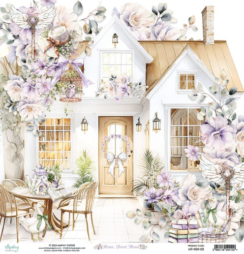 Papier 30,5 x 30,5 cm - Home, Sweet Home 03