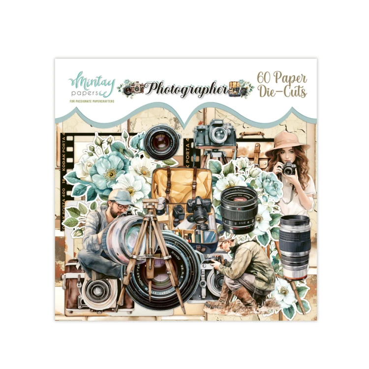 Papierowe Elementy - Photographer, 60 szt.