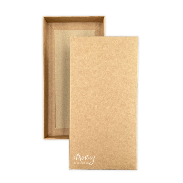 Mintay Basic - Pudełko 11,5 cm x 23 cm x 3 cm - KRAFT, 3 szt.