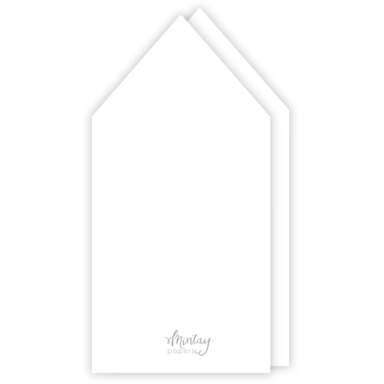 Mintay Basic - Baza Kartki Kredka - BIAŁA, 5 szt.