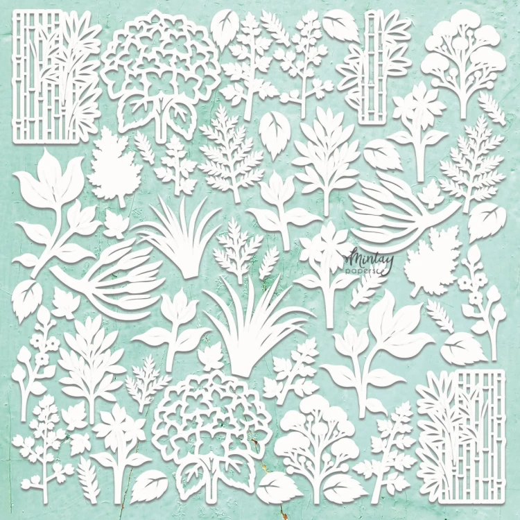 Mintay Chippies - Dekor - Flora Filigree 1
