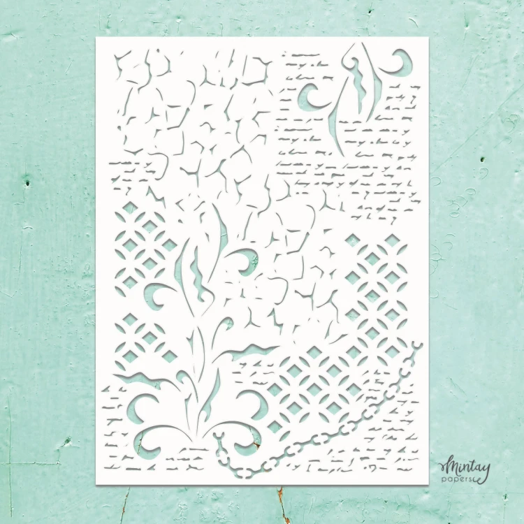 Mintay Kreativa - Szablon - Mixed 5