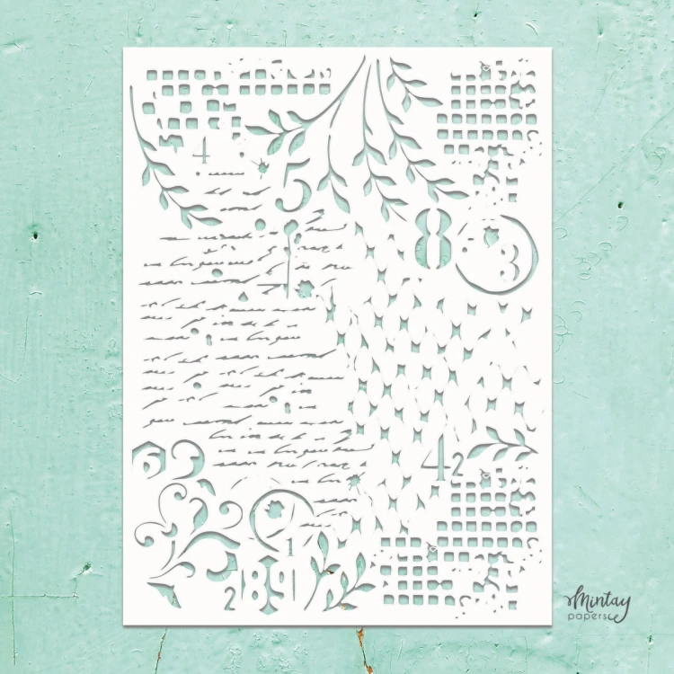 Mintay Kreativa - Szablon - Mixed 4
