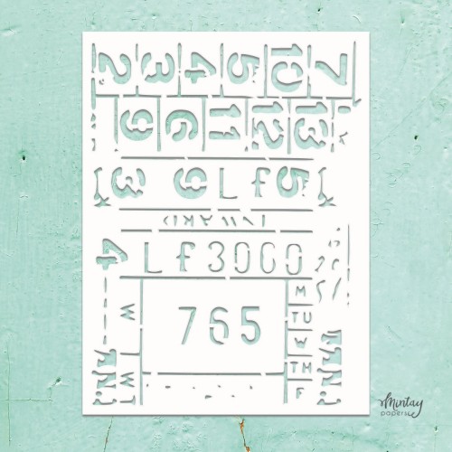 Mintay Kreativa - Szablon - Mixed 3