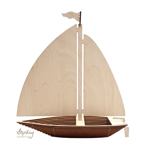 Mintay Woodies  - Dekor - Łódka