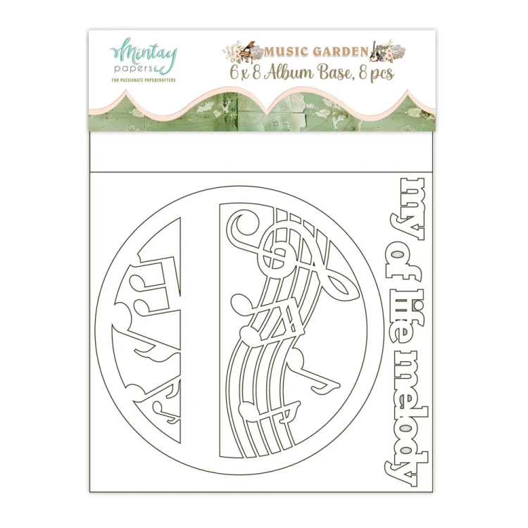 Baza Albumu 15,2 x 20,3 cm - Music Garden