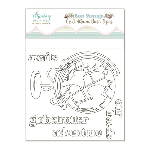 Baza Albumu 15,2 x 20,3 cm - Bon Voyage