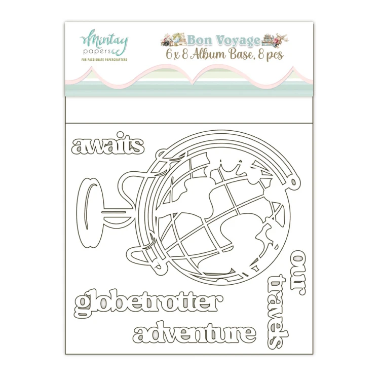 Baza Albumu 15,2 x 20,3 cm - Bon Voyage