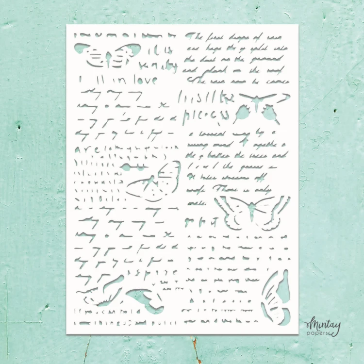 Mintay Kreativa - Szablon - Mixed 6