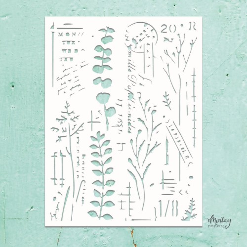 Mintay Kreativa - Szablon - Mixed 9