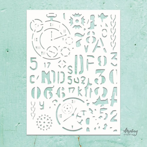 Mintay Kreativa - Szablon - Mixed 10