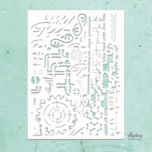 Mintay Kreativa - Szablon - Mixed 11
