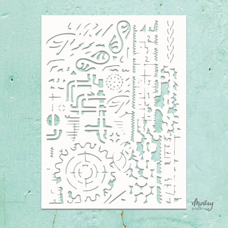 Mintay Kreativa - Szablon - Mixed 11