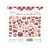 Papierowe Elementy - Rust & Rose, 60 szt.