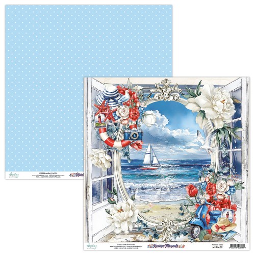 Papier 30,5 x 30,5 cm - Riviera Moments 02