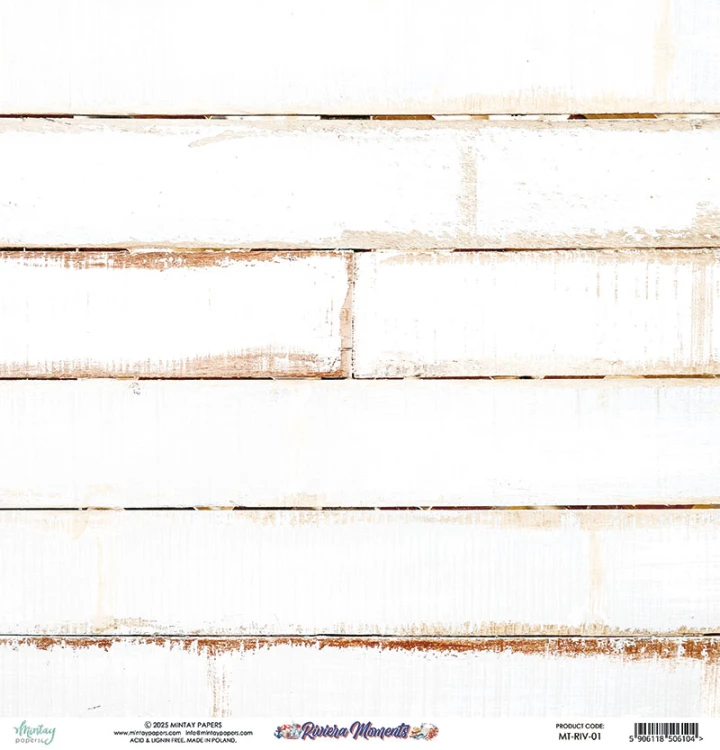 Papier 30,5 x 30,5 cm - Riviera Moments 01
