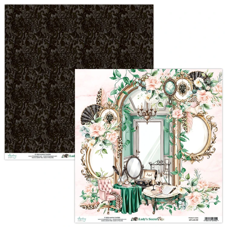 Papier 30,5 x 30,5 cm - Lady's Secret 02