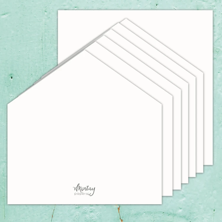 Mintay Chippies - Baza Albumu 20 x 20 cm - Domek