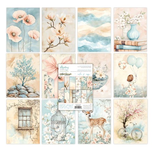 Zeszyt Papierów Art Journal - Calm & Cozy