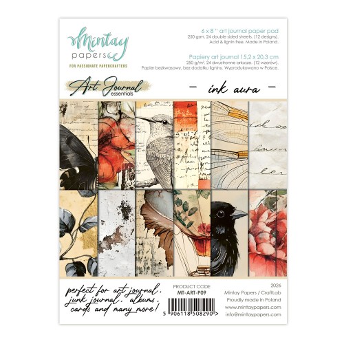 Zeszyt Papierów Art Journal - Ink Aura