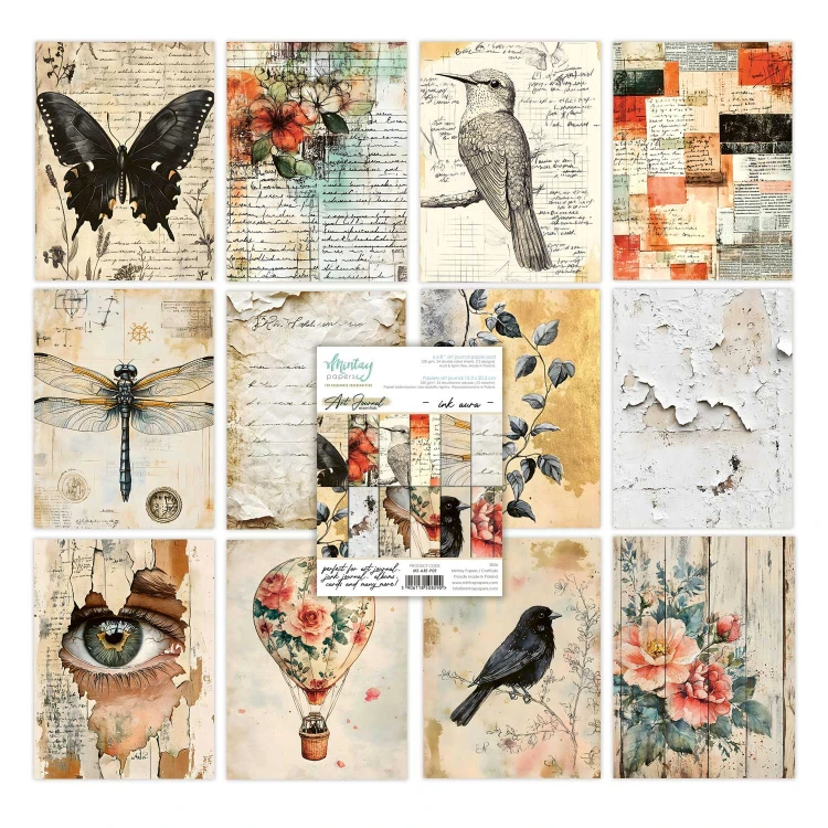 Zeszyt Papierów Art Journal - Ink Aura