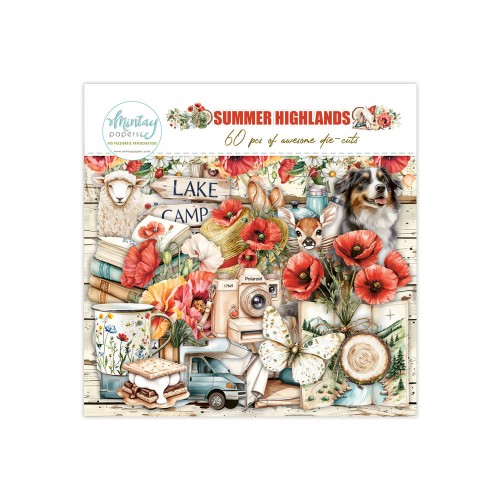 Papierowe Elementy - Summer Highlands, 60 szt.