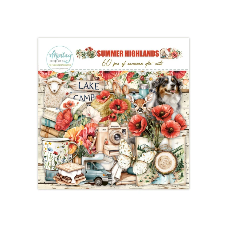 Papierowe Elementy - Summer Highlands, 60 szt.