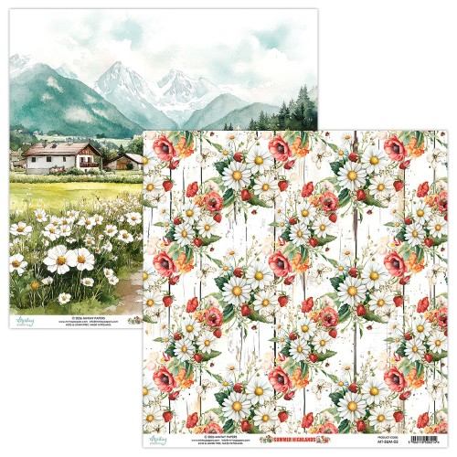 Papier 30,5 x 30,5 cm - Summer Highlands 05
