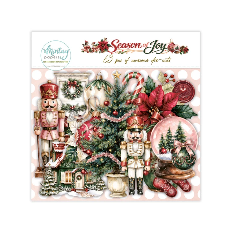 Papierowe Elementy - Season of Joy, 63 szt.