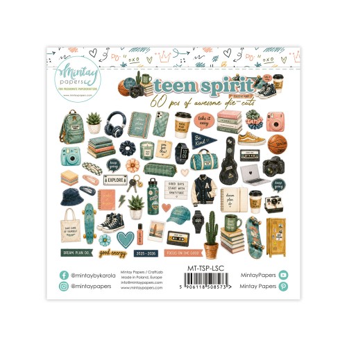 Papierowe Elementy - Teen Spirit, 60 szt.