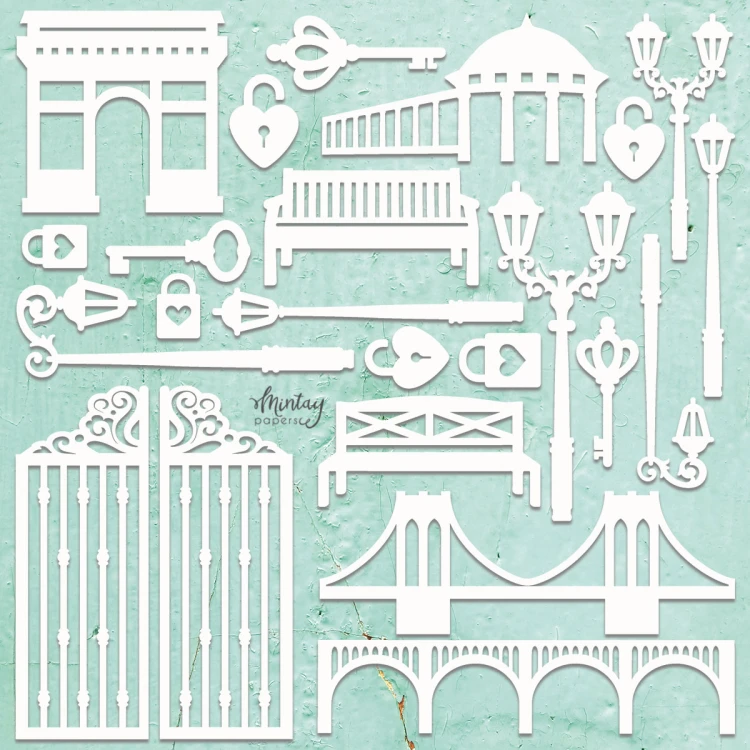 Mintay Chippies - Decor - Zestaw Miejski