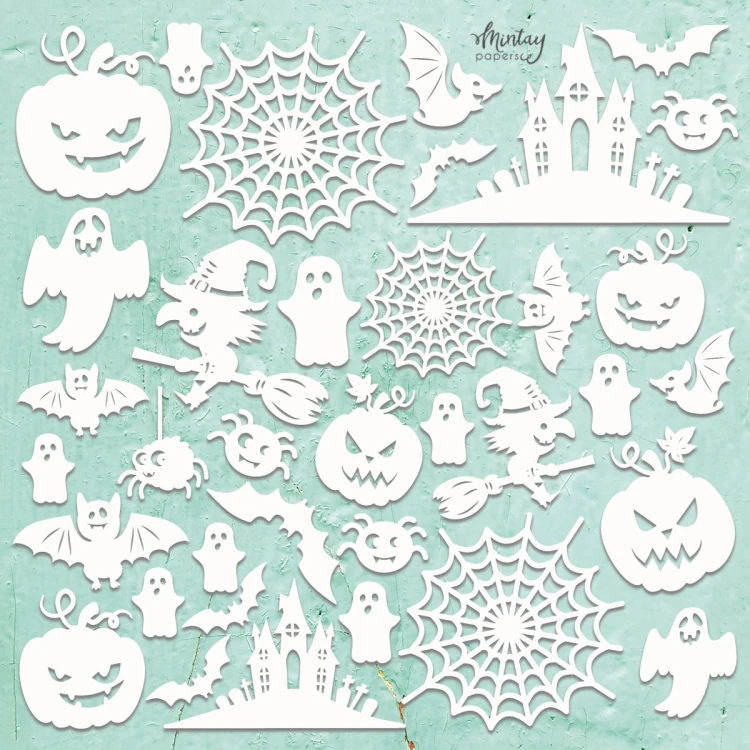 Mintay Chippies - Dekor - Zestaw Halloween