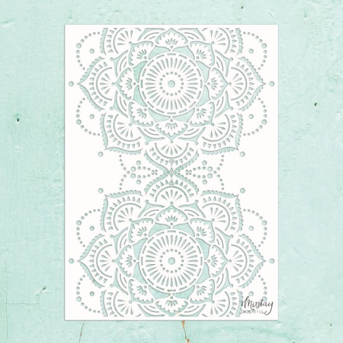 Mintay Kreativa - Szablon - Mandala