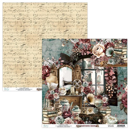 Papier 30,5 x 30,5 cm - Antique Shop 03